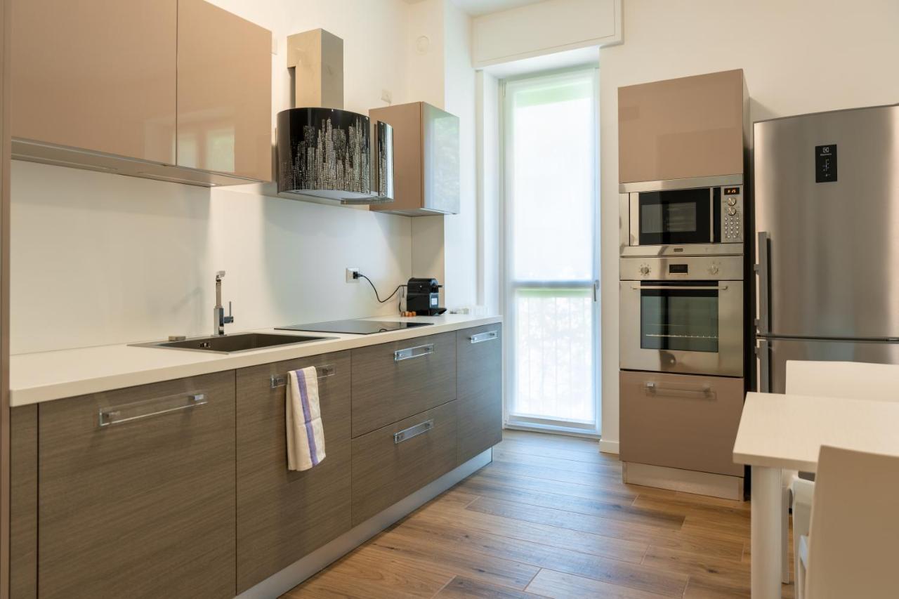 15Min Metro Duomo - Rho Fiera - Skyscraper Kitchen Apartman Milánó Kültér fotó